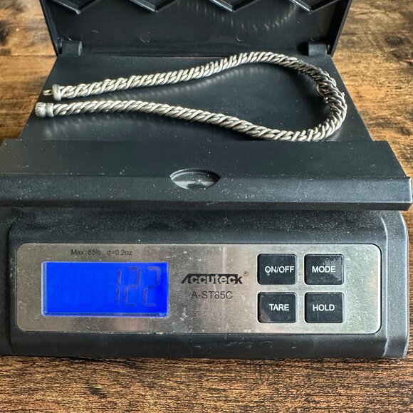 David Yurman Diamond X Chain Necklace w/ White Diamonds - Picture 16 of 16